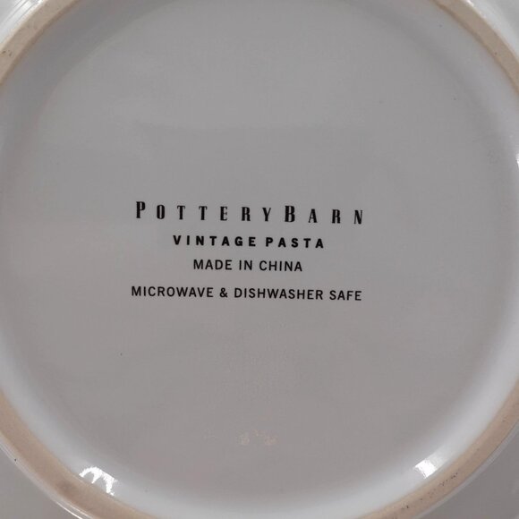 Pottery Barn Serving Bowl Pates Baroni 1921 - Picture 4 of 8